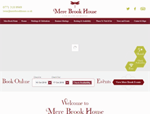 Tablet Screenshot of merebrookhouse.co.uk